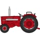Véhicule [HO] : Tracteur Mc-Cormick INTERNATIONAL HI 624 – CB179