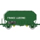 [HO] : Coffret de 2 wagons céréaliers FRANGECO « FRANCE LUZERNE », SNCF, Ep. IV-V – WB902