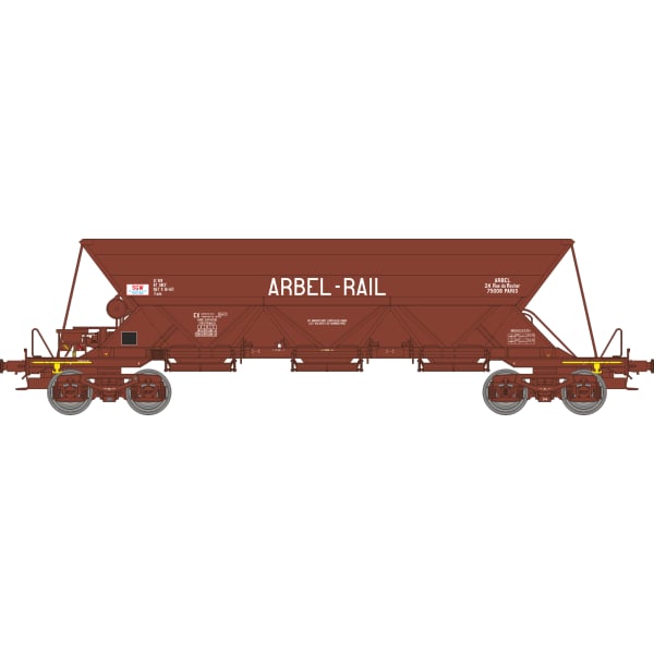 [HO] : Wagon trémie EX Type 1 « ARBEL-RAIL », SNCF, Ep. IV – WB860