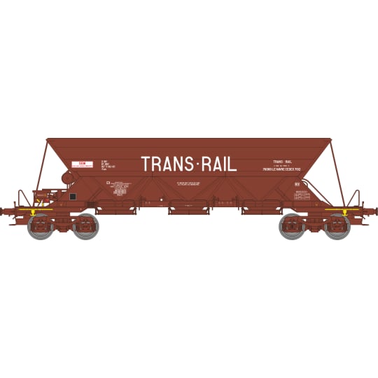 [HO] : Wagon trémie EX Type 1 « TRANSRAIL », SNCF, Ep. IV – WB865