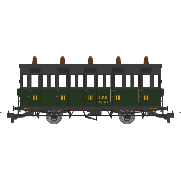 [HOe/HOm] : Voiture « Cage à Poule », CFD, Ep. II-IIIa – VM041