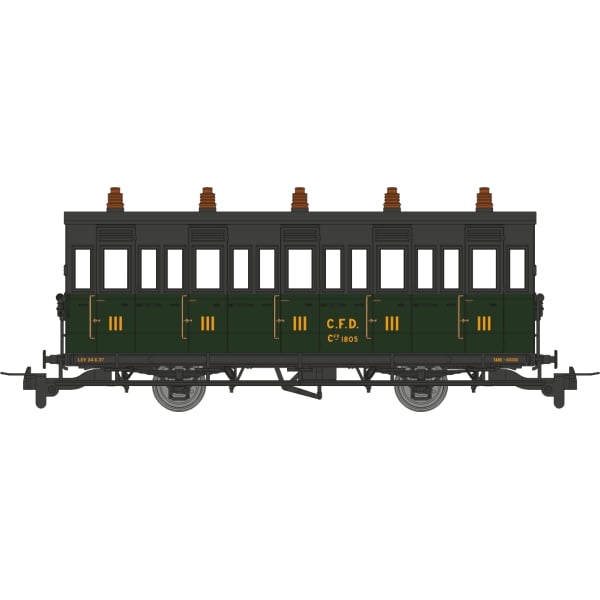 [HOe/HOm] : Voiture « Cage à Poule », CFD, Ep. II-IIIa – VM042