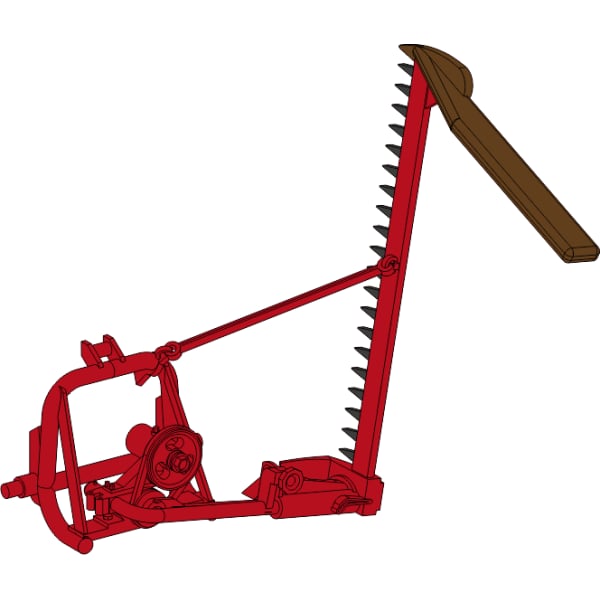 [HO] : Lame de coupe pour faucher l’herbe [Position transport] – CB185