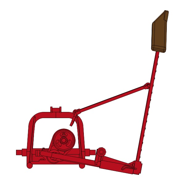 [HO] : Lame de coupe pour faucher l’herbe [Position transport] – CB185