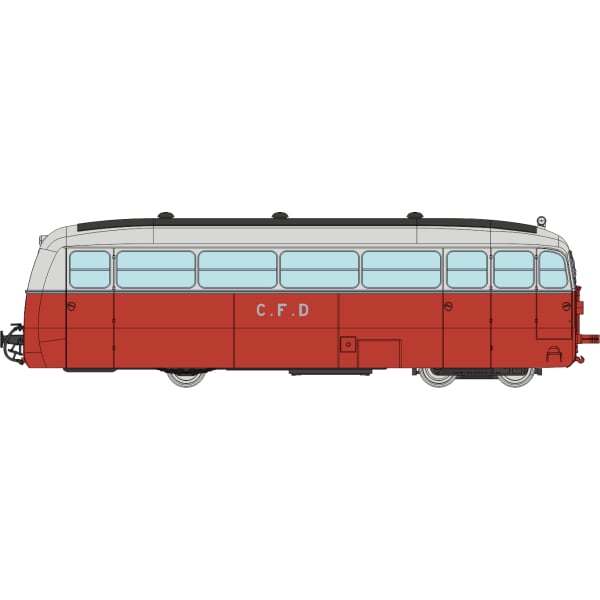 [HOe/HOm] : Autorail DE DION type ND, CFD Vivarais n°207, Analogique - VM055
