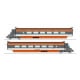 [HO] : Coffret de remorques TGV PSE rame n°5, 2 éléments (Remorques R3, R7), Ep. IV, DC - TGV007