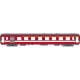 [HO] : Voiture A7D Livrée Rouge ex-Capitole, bande jaune, porte blanche, frein magnétique, SNCF Ep. IV – VB489