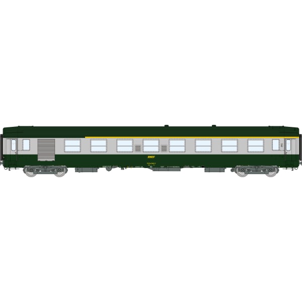[HO] : Voiture A7D Livrée C160 3ème série, Y24 sans frein magnétique, SNCF Ep. V – VB491