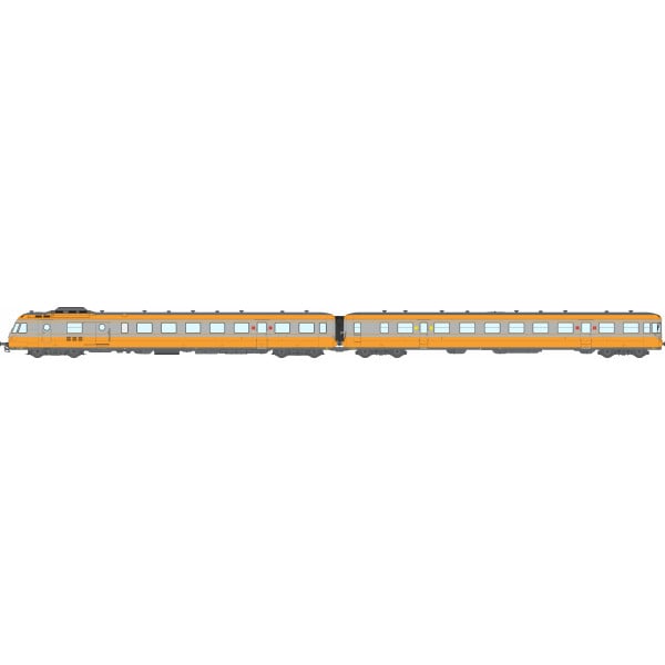 [HO] : Autorail RGP 1 X-2726, Orange Alu, Metz, Ep. IV, Analogique - MB261