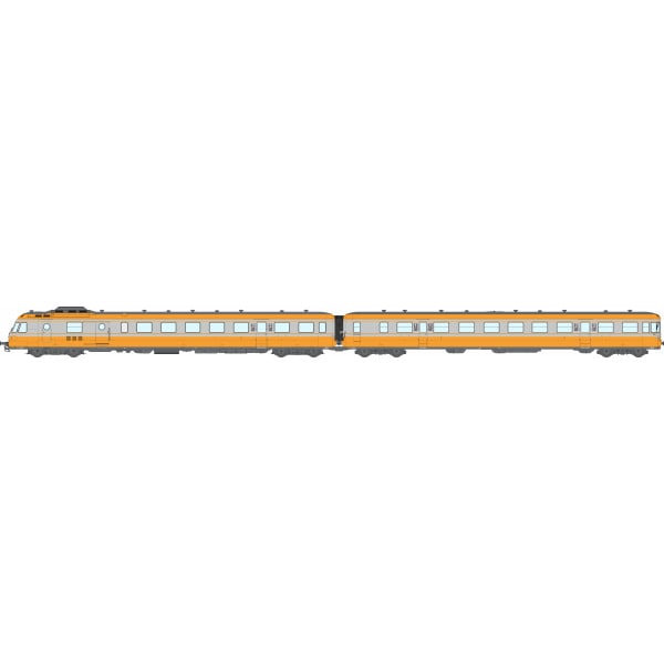 [HO] : Autorail RGP 1 X-2732, Orange Béton, LYON-VAISE, Ep. IV, Analogique - MB262