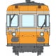 [HO] : Autorail RGP 1 X-2732, Orange Béton, LYON-VAISE, Ep. IV, Analogique - MB262