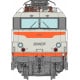 [HO] : Locomotive électrique BB 25203 Livrée béton, VÉNISSIEUX logo nouilles Ep. V, AC Sound 3 rails - MB254SAC
