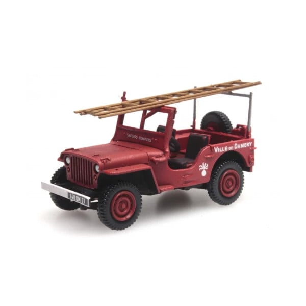 [HO] Jeep CCFL, Feux de fôret "Damery" avec échelle - CB090