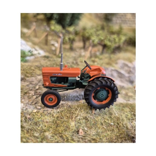 [HO] Tracteur Someca SUPER SOM40 orange & vert 28' - BA009