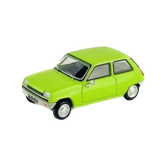 [HO] Voiture Renault R5 TL 1972 Verte - CB143