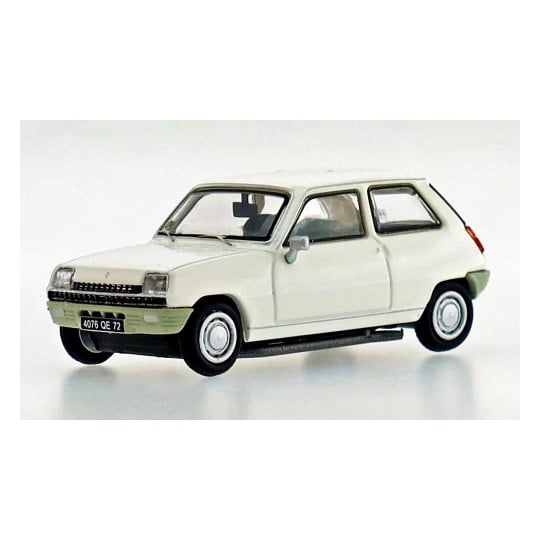 [HO] Voiture Renault R5 TL 1972 Blanche - CB142