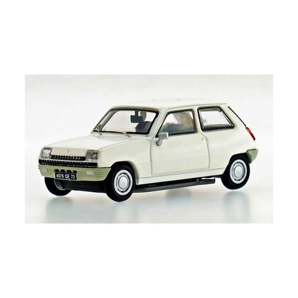 [HO] Voiture Renault R5 TL 1972 Blanche - CB142