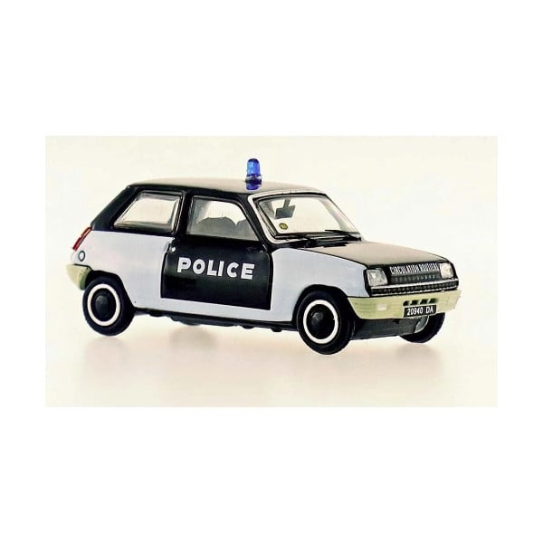 [HO] Voiture Renault R5 TL 1972 Police "PIE" - CB144