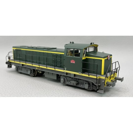 [HO] : Locomotive Diesel BB 63010, Livrée vert 301, Ep. IV, Analogique - JM014