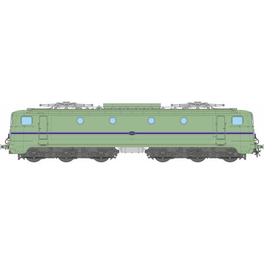 [HO] : Locomotive électrique série 1300 N°1302, livrée Vert Turquoise, Ep. III, NS, DCC Sound - NS1300-1S