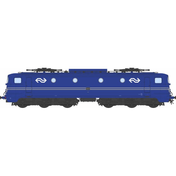 [HO] : Locomotive électrique série 1300 N°1307, livrée bleu de Berlin, Ep. IV, NS, Analogique - NS1300-2