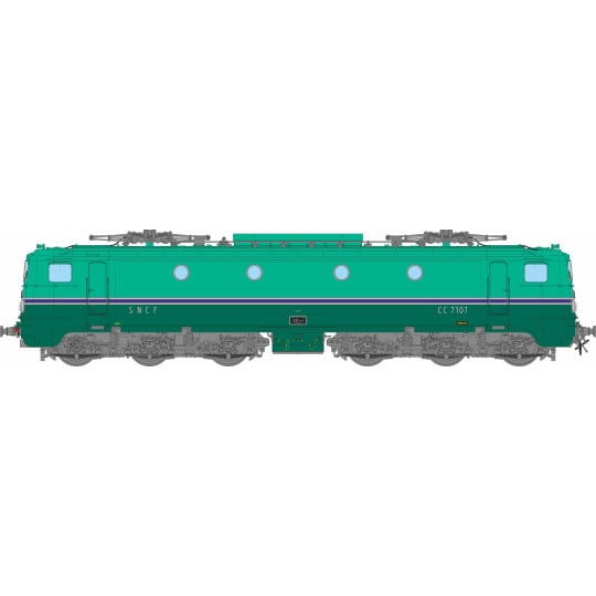 [HO] : Locomotive électrique CC 7107, PARIS-SO, Ep. III-IV, DCC Sound - MB193S