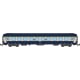 [N] : Coffret de 2 Voitures UIC couchettes B9c9 Bleu / Gris logo blanc encadré, Ep. IV-V, SNCF – MIKADOTRAIN NW350