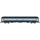 [N] : Coffret de 2 Voitures UIC couchettes B9c9 Bleu / Gris logo casquette, Ep. V, SNCF – MIKADOTRAIN NW354