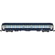 [N] : Coffret de 2 Voitures UIC couchettes B9c9 Bleu / Gris logo casquette, Ep. V, SNCF – MIKADOTRAIN NW354