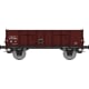 [HO] : Coffret de 2 wagons tombereaux Ludwigshafen caisse métallique, SNCF, Ep. III – WB916