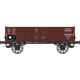 [HO] : Coffret de 2 wagons tombereaux Ludwigshafen caisse métallique, DR, Ep. III – WB928