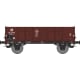 [HO] : Coffret de 2 wagons tombereaux Ludwigshafen caisse bois et métallique, DR, Ep. IV - WB931