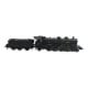 [HO] : Locomotive à vapeur 141 D 202 + Tender 25 A 334 Noire, Ep. III, Analogique - MB159