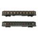 [N] : Coffret de 2 voitures DEV AO courtes, A8 myfi et C10 myfi, vert 306, Ep. III – MIKADOTRAIN NW272