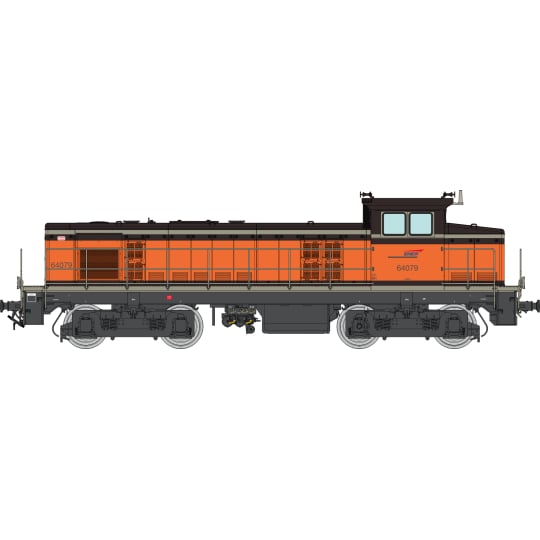 [HO] : Locomotive diesel BB 64079, livrée Arzens, Ep. V, SNCF, Analogique - JM021