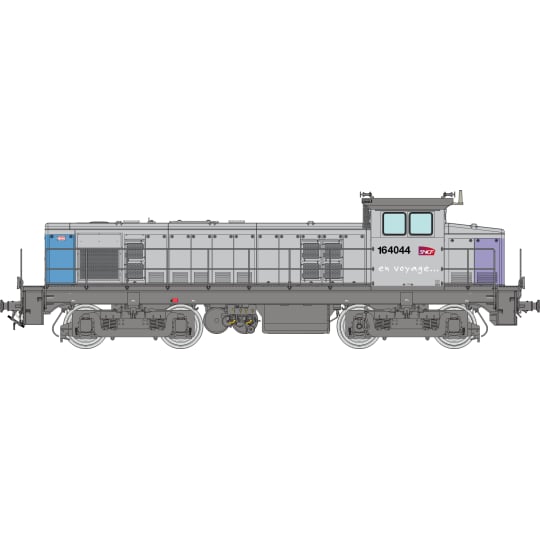 [HO] : Locomotive diesel BB 64044, livrée En Voyage, Ep. VI, SNCF, DCC Sound - JM023S