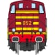 [HO] Locomotive diesel 852 des CFL, Ep. IV, DC - JM024