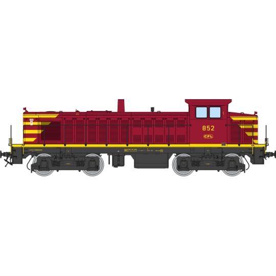 [HO] Locomotive diesel 852 des CFL, Ep. IV, DC - JM024