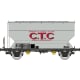 [HO] : Coffret de 2 wagons céréaliers FAUVET-GIREL « CTC », SNCF, Ep. III – WB880