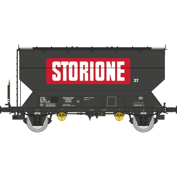 [HO] : Wagon céréalier FAUVET-GIREL « STORIONE » SNCF, Ep. V – WB890