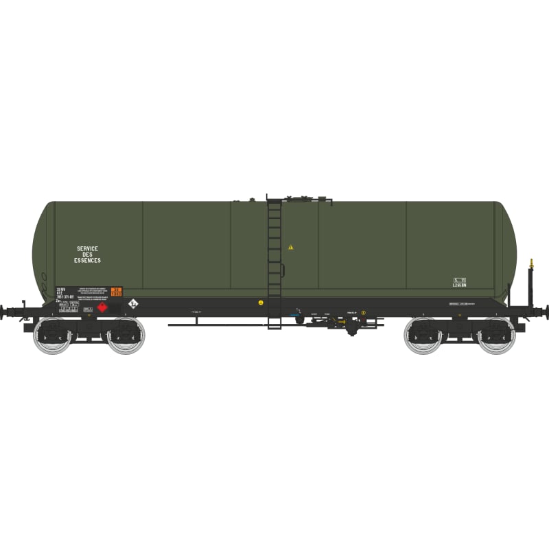 Wagon-citerne RMF N°249 Service Des Essences Des Armées - Modèle Réduit Ho (échelle 1/87) - Faire 232 TB ROD Orsay - Occasion