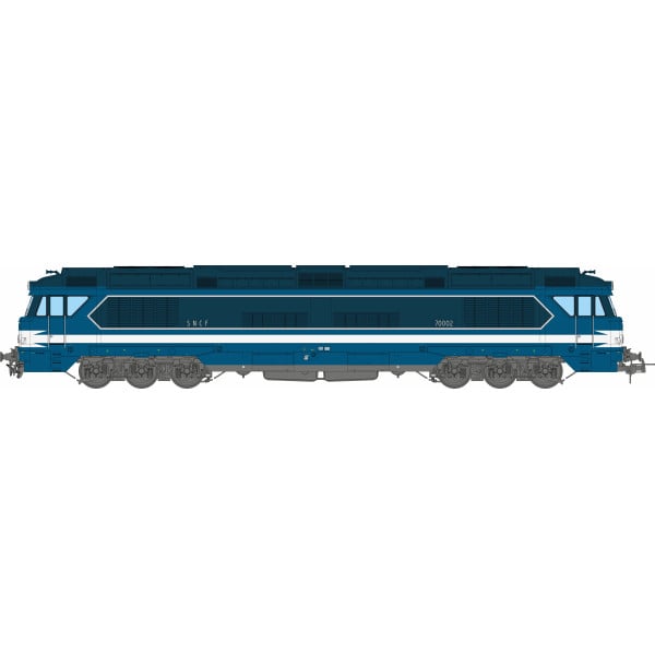 [HO] : Locomotive diesel CC 70002 dépôt de CHALINDREY, Ep. III-IV, AC Sound 3 rails - CC70002SAC