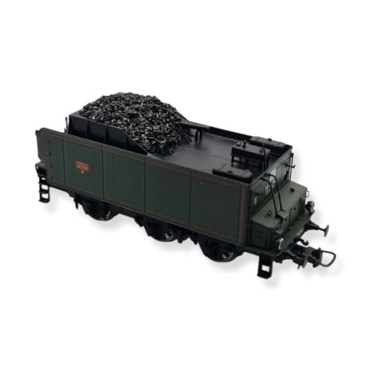 [HO] : Tender 25 m3 25 A 50 SNCF 25 m³, TIA, Vert SNCF, filets rouges, Ep. III – MB139