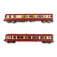 [N] : Caravelle EAD toit rouge XBD 4567 + remorque XRAB 8531, 3 feux, LYON-VAISE, Ep. IV-V – MIKADOTRAIN NW200