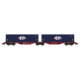 [N] : Wagon Sggmrss 80 TOUAX + 2 conteneurs 40’ CGA-CGM logo « Monde », Ep. VI – MIKADOTRAIN NW288