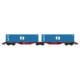 [N] : Wagon Sggmrss 80 TOUAX + 2 conteneurs 40’ DELMAS, Ep. VI – MIKADOTRAIN NW290