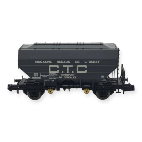 [N] : Wagon céréalier “CTC MRO”, SNCF Ep. III – MIKADOTRAIN NW305