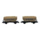 [N] : Coffret de 2 wagons céréaliers “Coopérative Agricole de l’Adour”, SNCF Ep. III – MIKADOTRAIN NW306