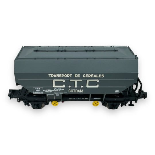 [N] : Wagon céréalier “CTC COTRAM”, SNCF, Ep. III – MIKADOTRAIN NW314