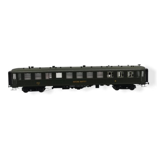 [HO] : Voiture buffet BACALAN de type B3r, SNCF, Ep. IIIb – VB373